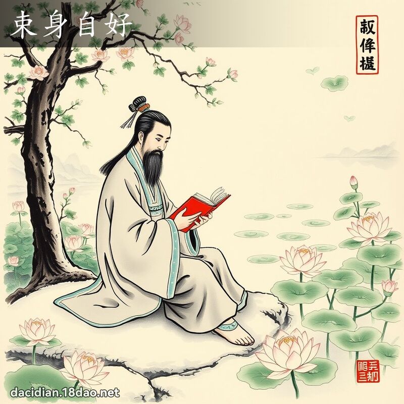 束身自好 配图