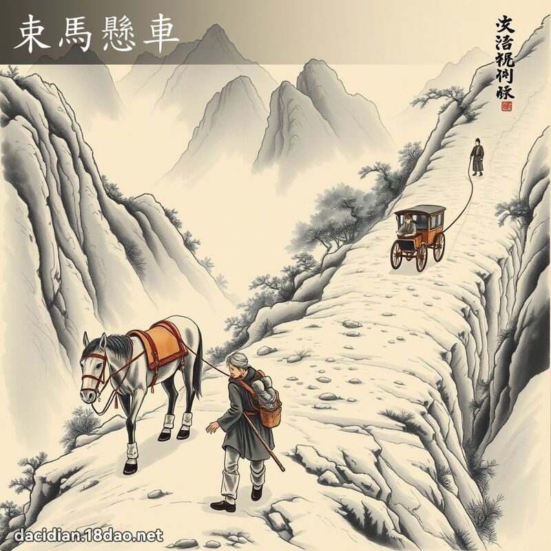 束马悬车 配图