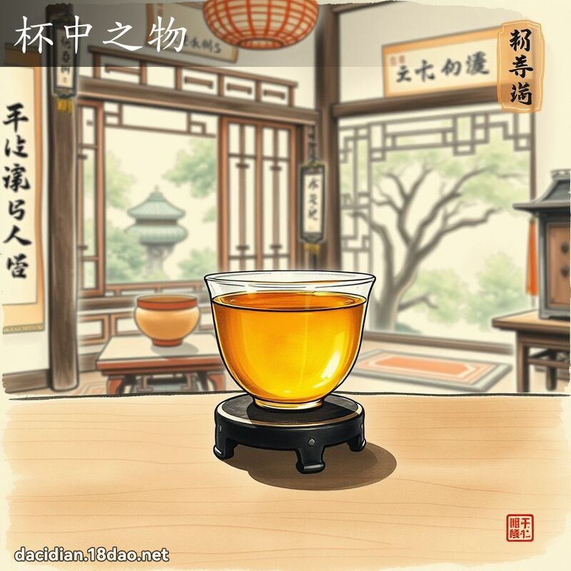 杯中之物 配图