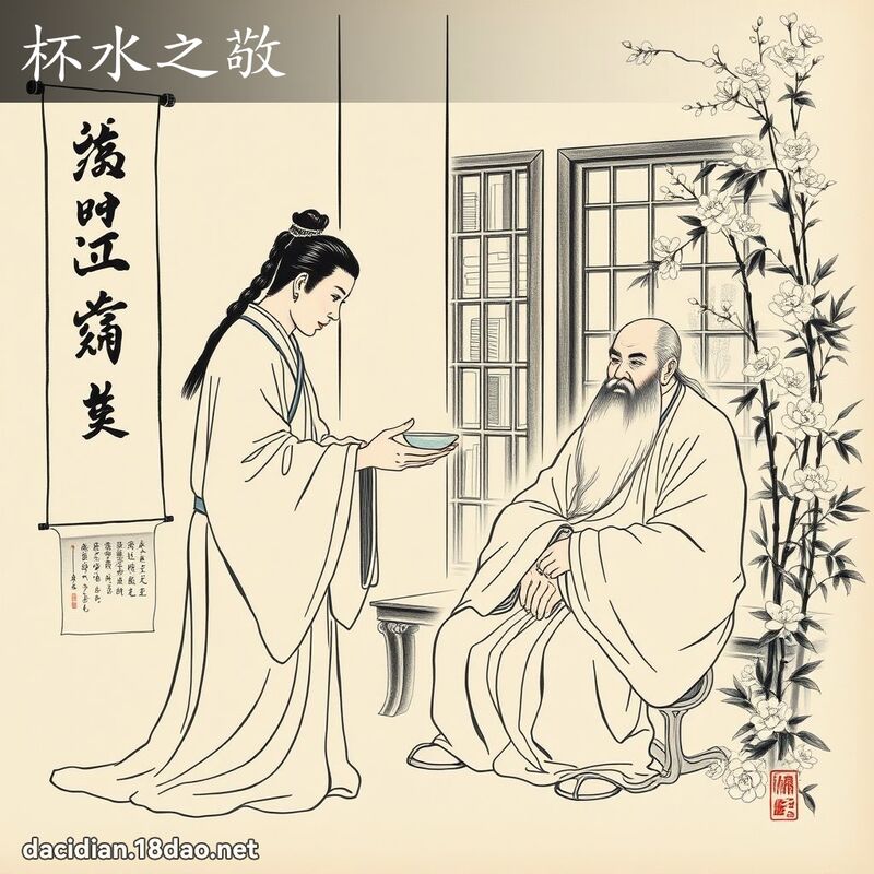 杯水之敬 配图