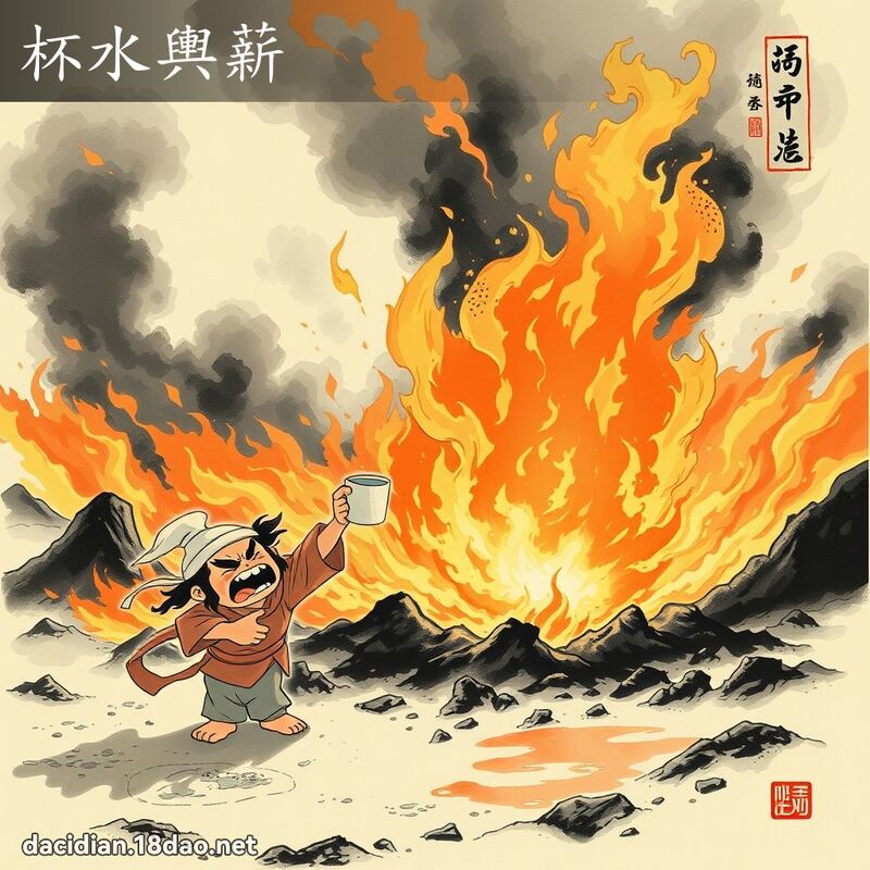杯水舆薪 配图