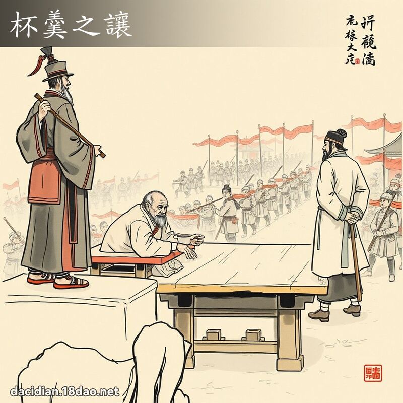 杯羹之让 配图