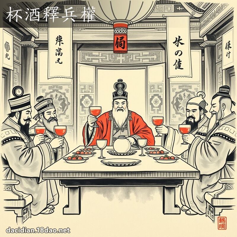 杯酒释兵权 配图