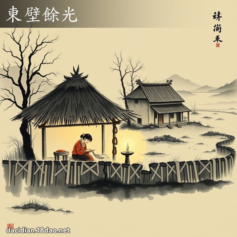 东壁余光 配图