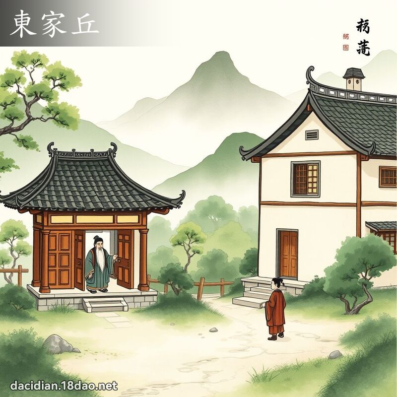 东家丘 配图