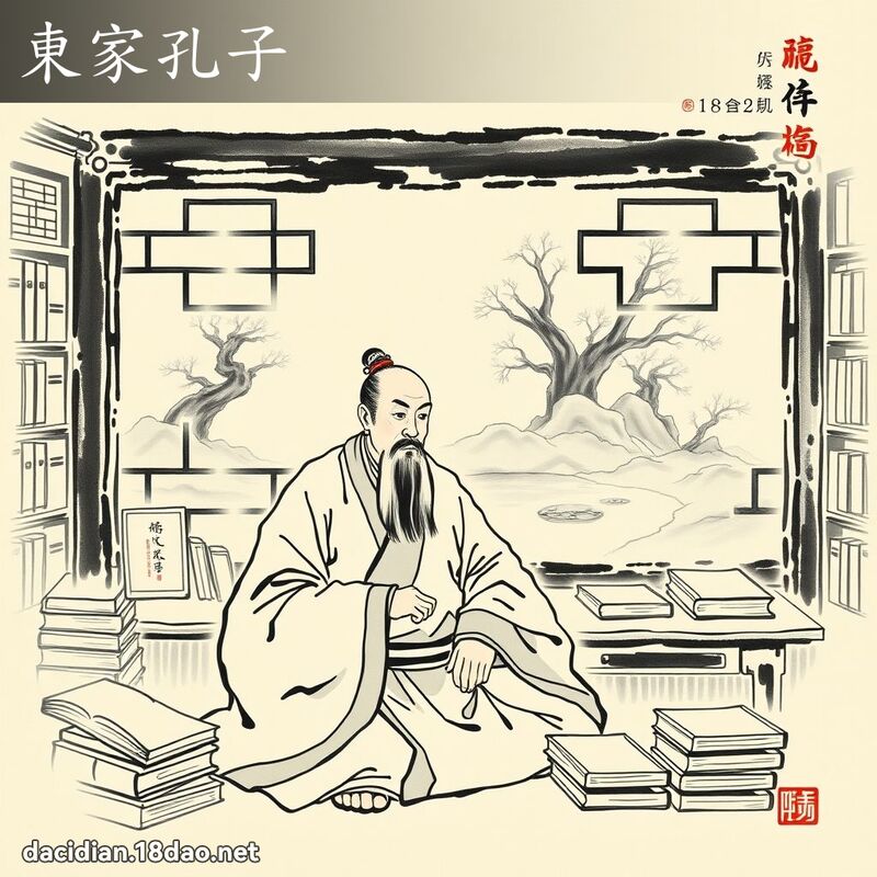 东家孔子 配图