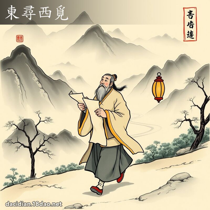 东寻西觅 配图