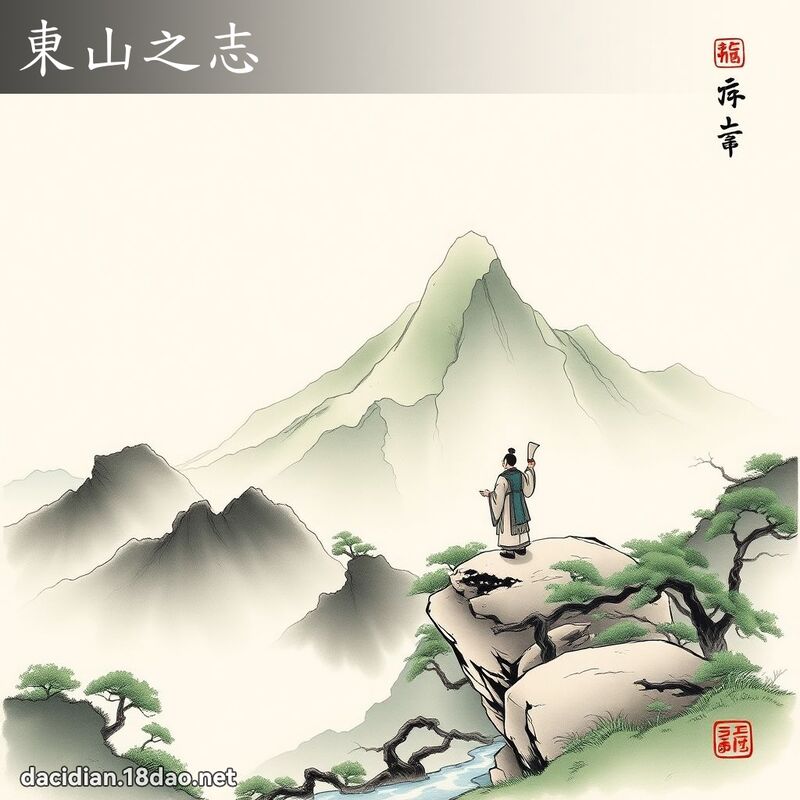 东山之志 配图