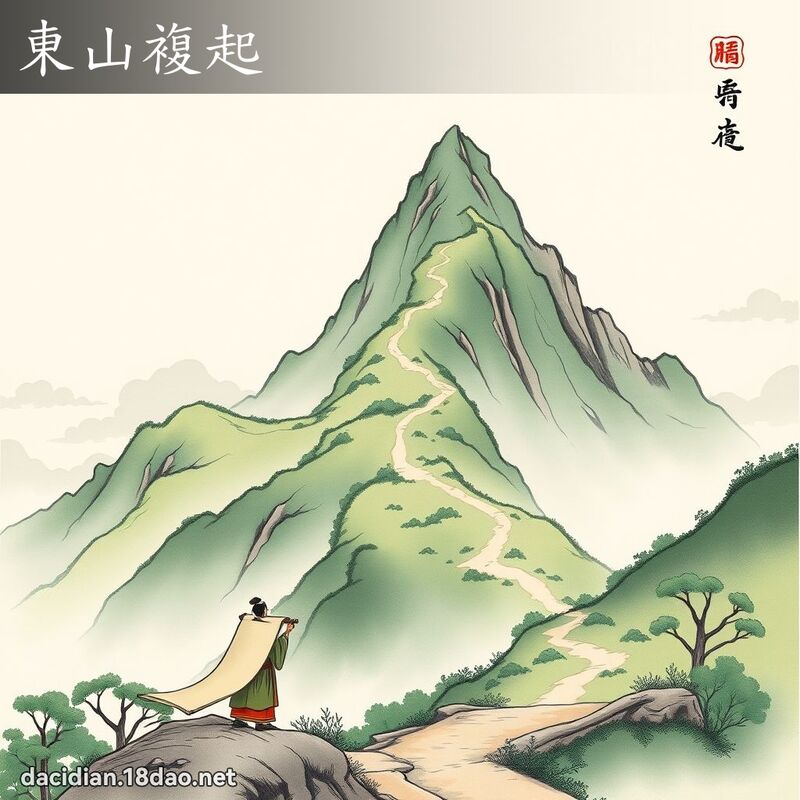 东山复起 配图
