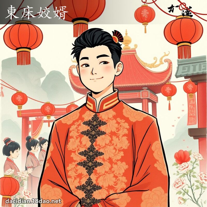 东床姣婿 配图