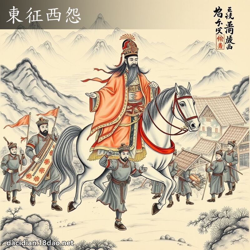 东征西怨 配图
