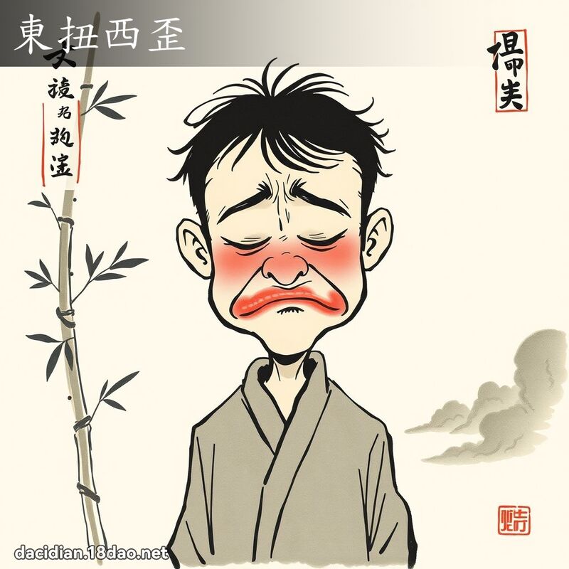 东扭西歪 配图