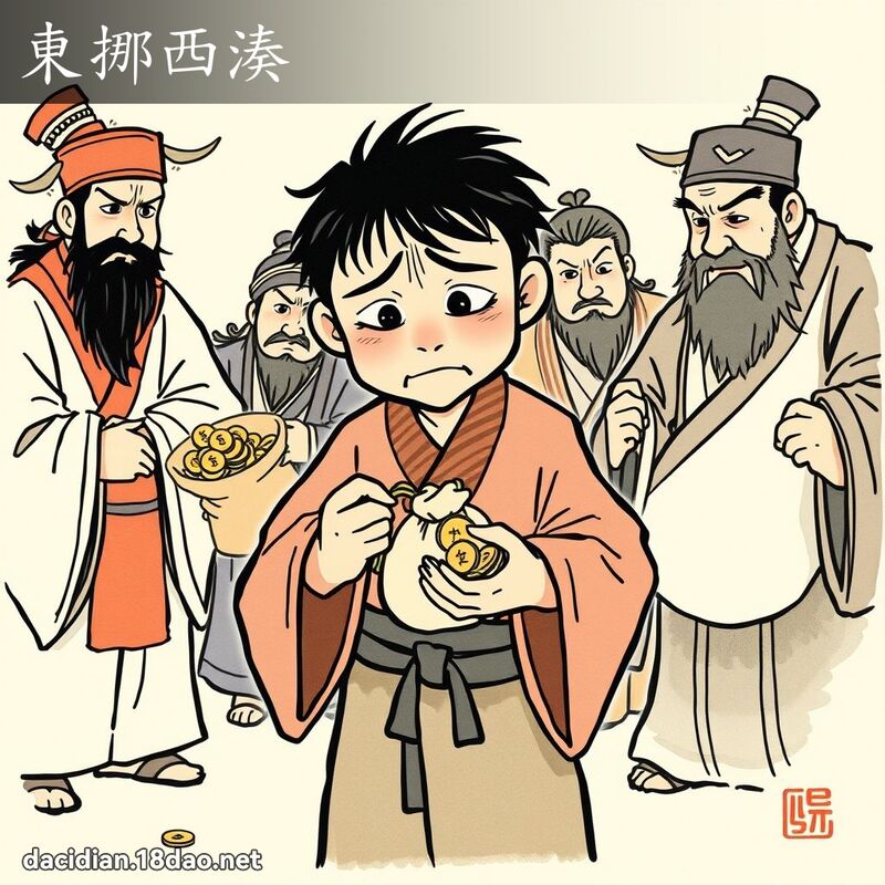 东挪西凑 配图