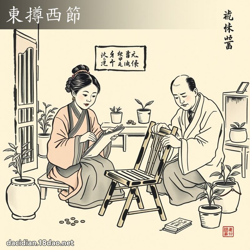 东撙西节 配图