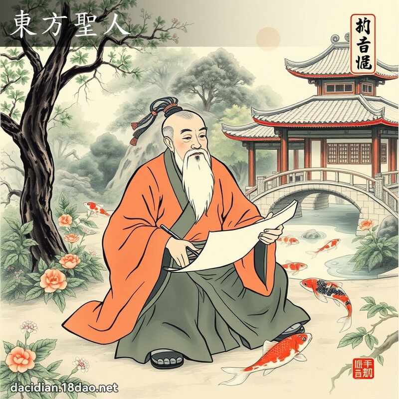 东方圣人 配图