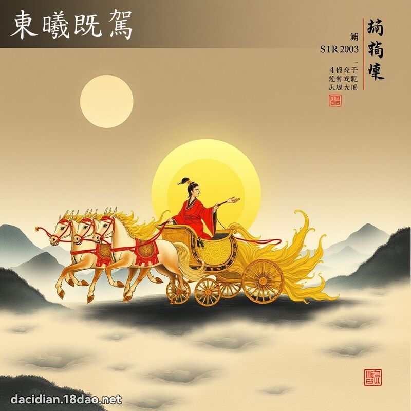 东曦既驾 配图