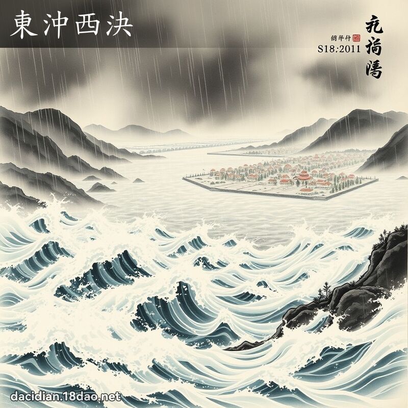 东冲西决 配图