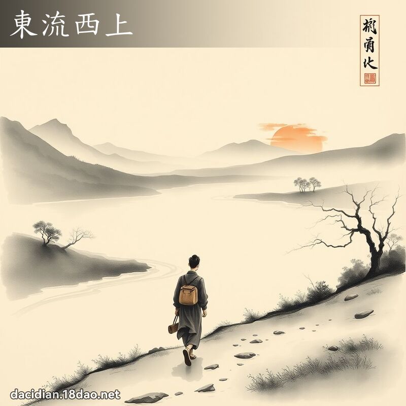 东流西上 配图