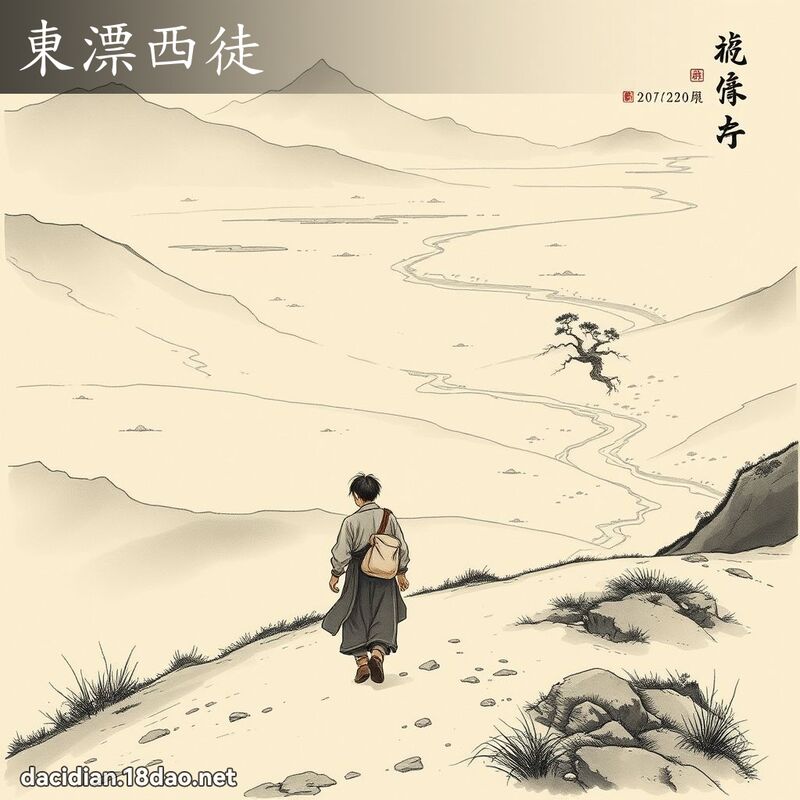 东漂西徒 配图