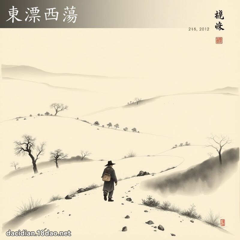 东漂西荡 配图