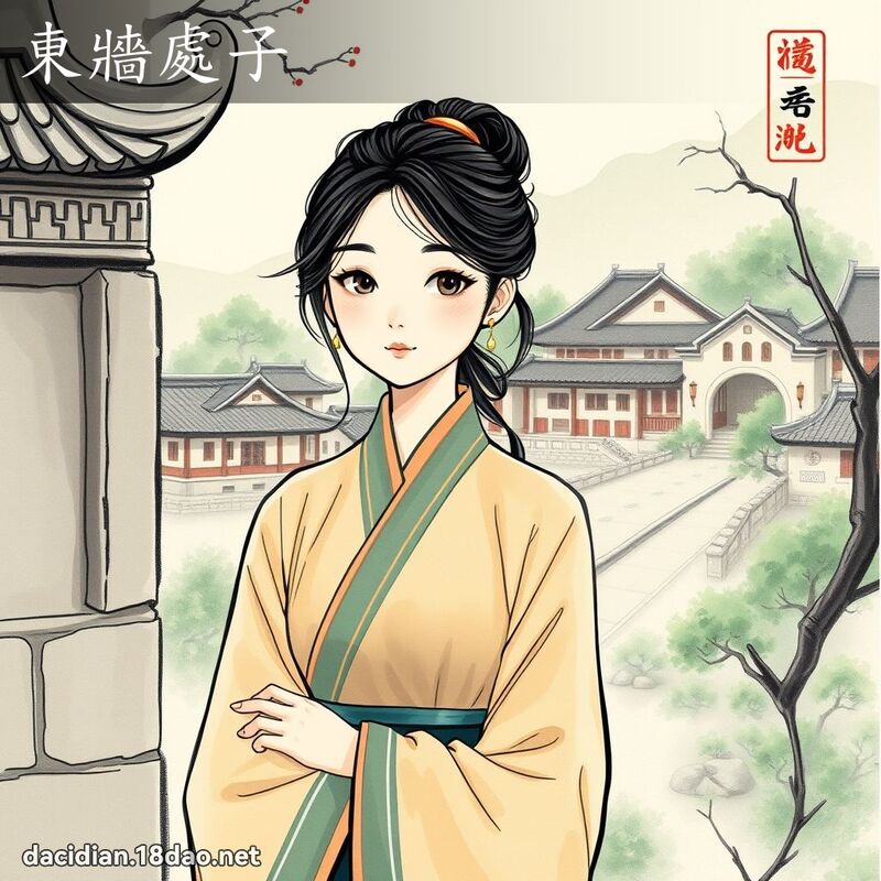 东墙处子 配图