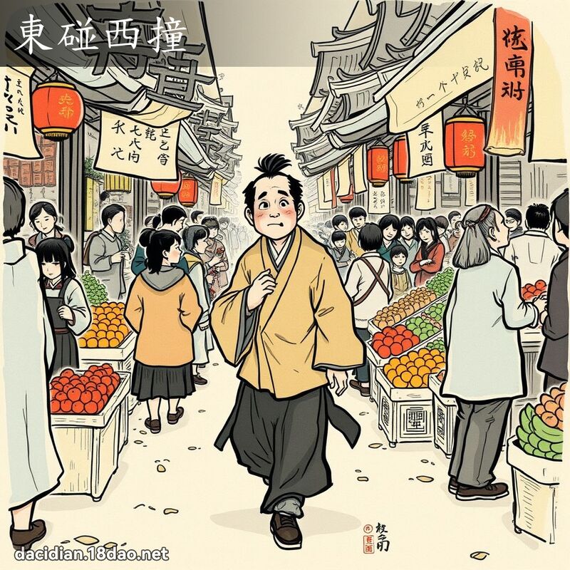 东碰西撞 配图
