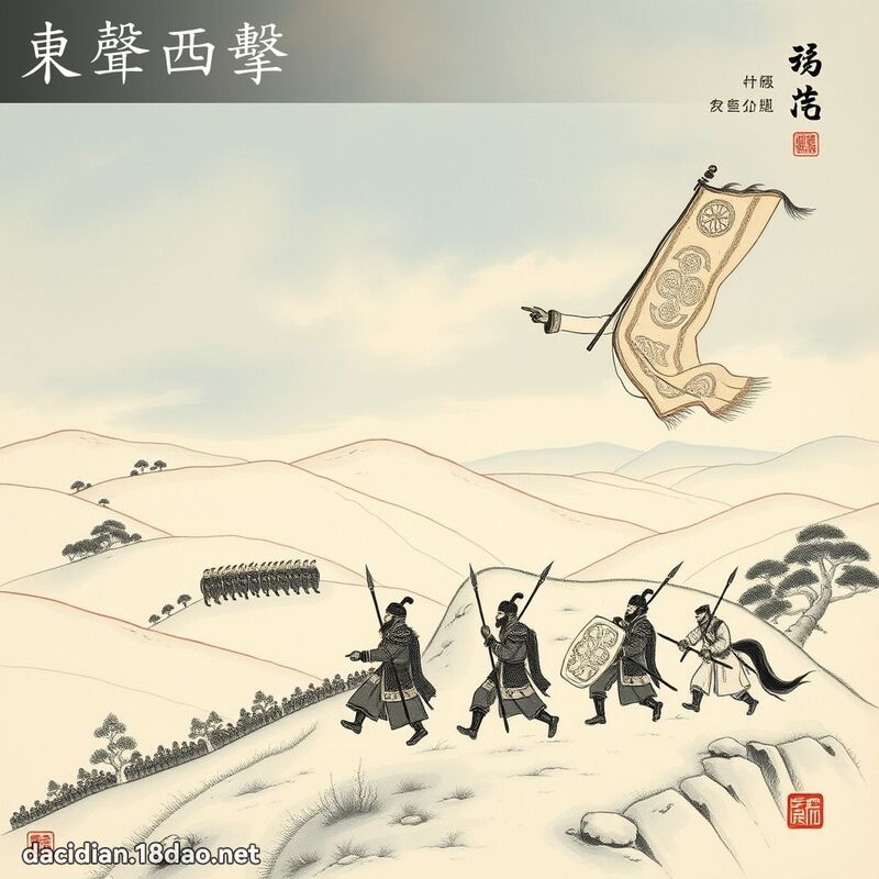 东声西击 配图