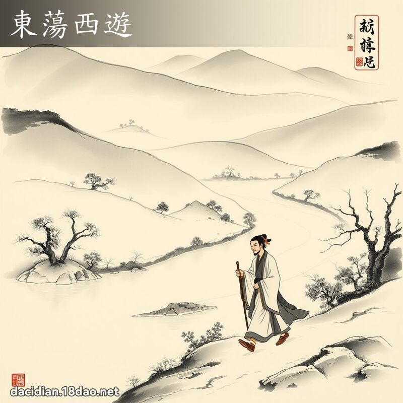 东荡西游 配图