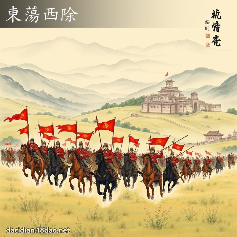 东荡西除 配图