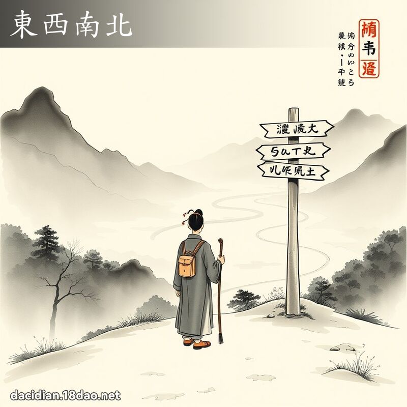 東西南北 配图