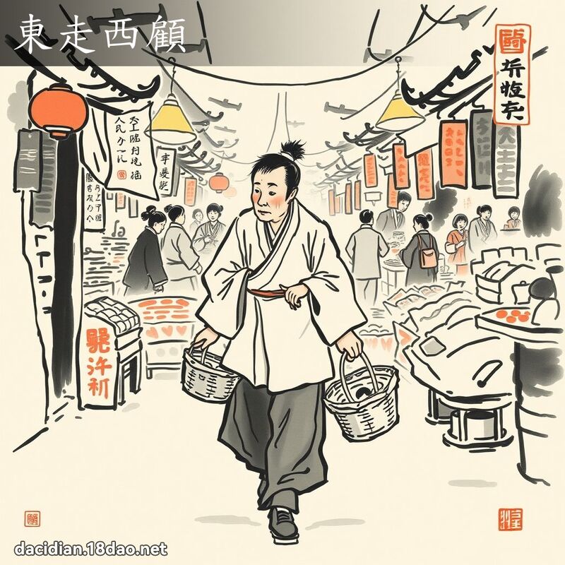 東走西顧 配图
