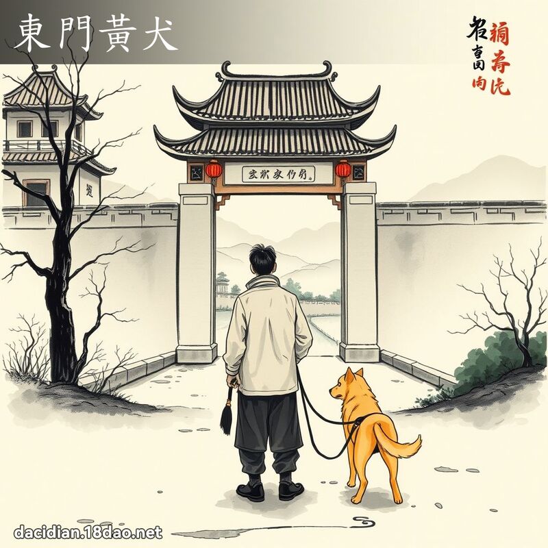 東門黃犬 配图