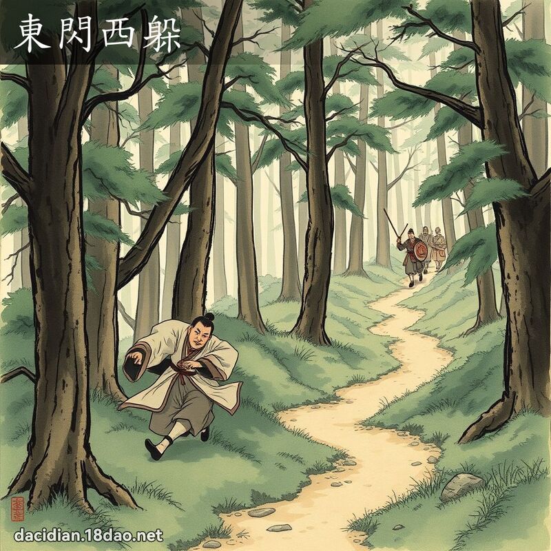 東閃西躲 配图