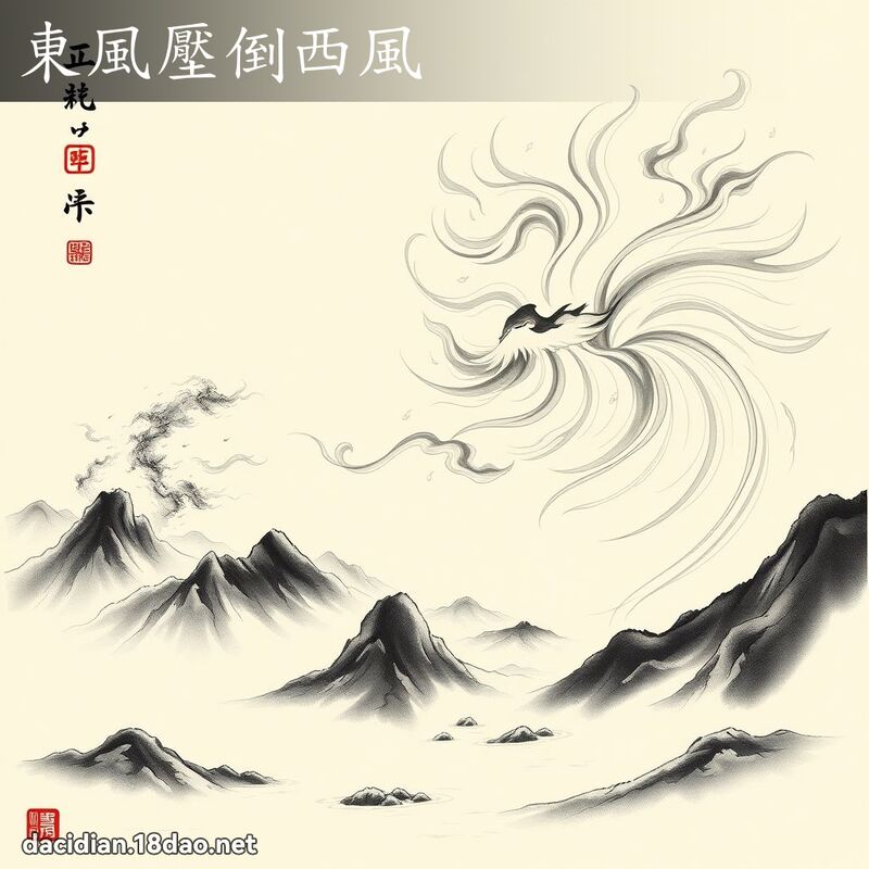 東風壓倒西風 配图