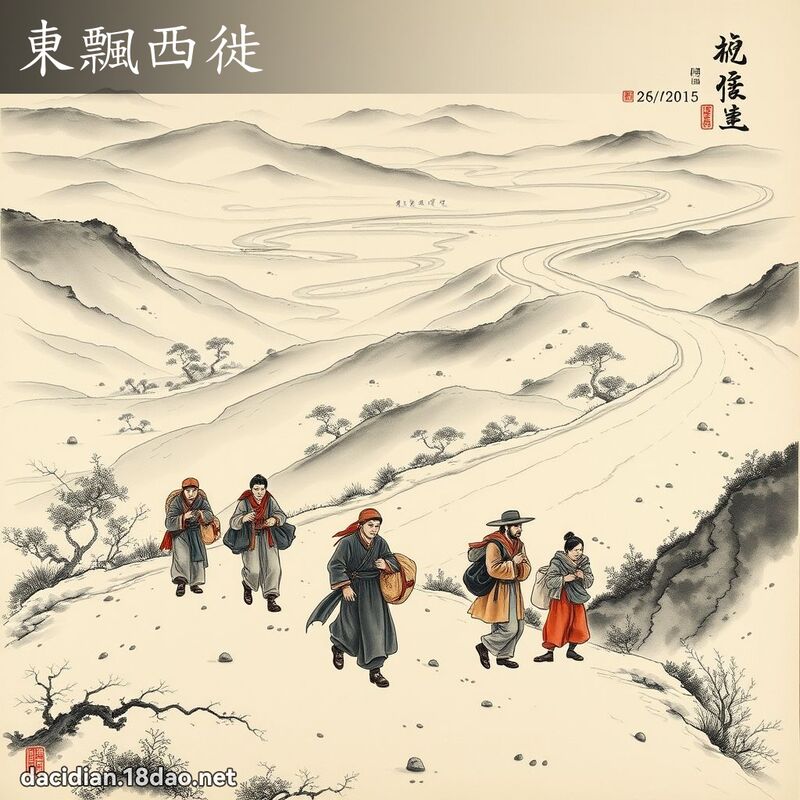 東飄西徙 配图