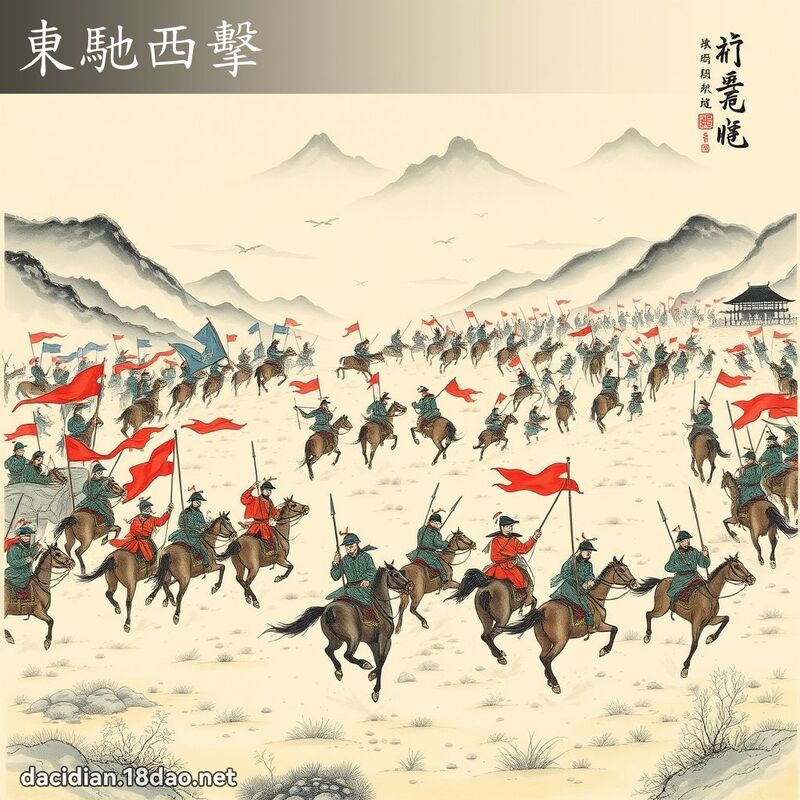 東馳西擊 配图