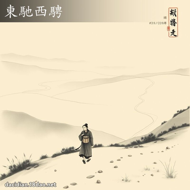 東馳西騁 配图