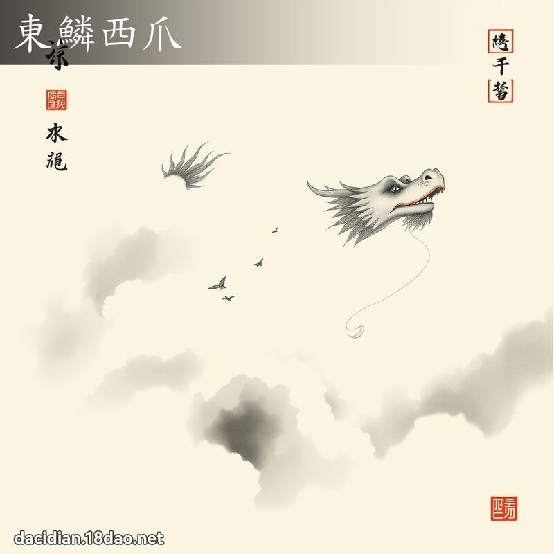 東鱗西爪 配图