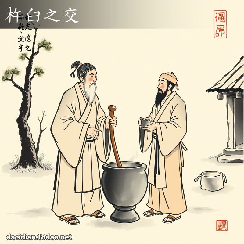 杵臼之交 配图