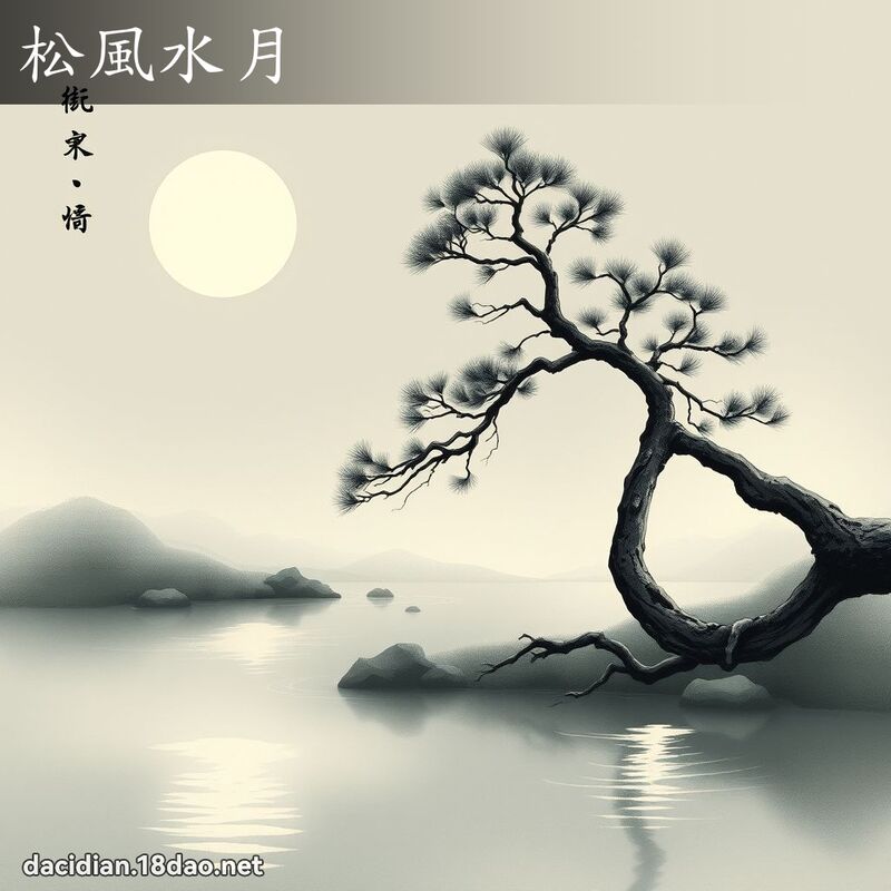 松风水月 配图