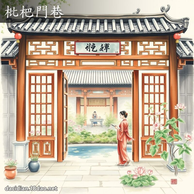 枇杷门巷 配图