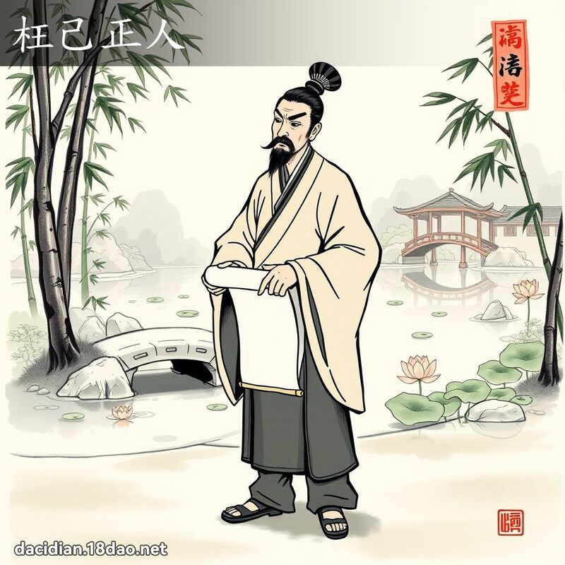 枉己正人 配图