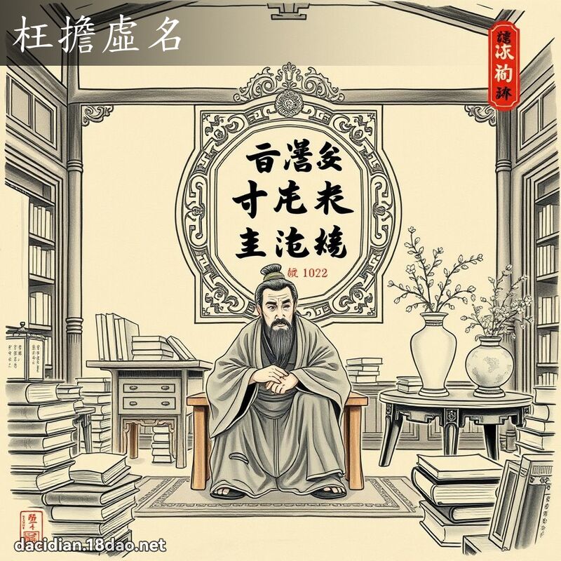 枉担虚名 配图