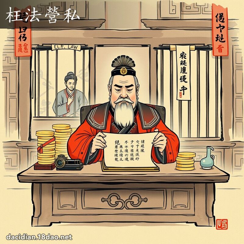 枉法营私 配图