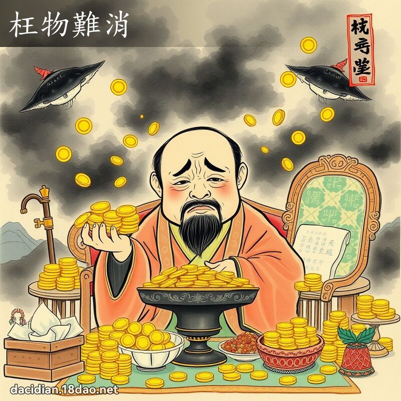 枉物难消 配图