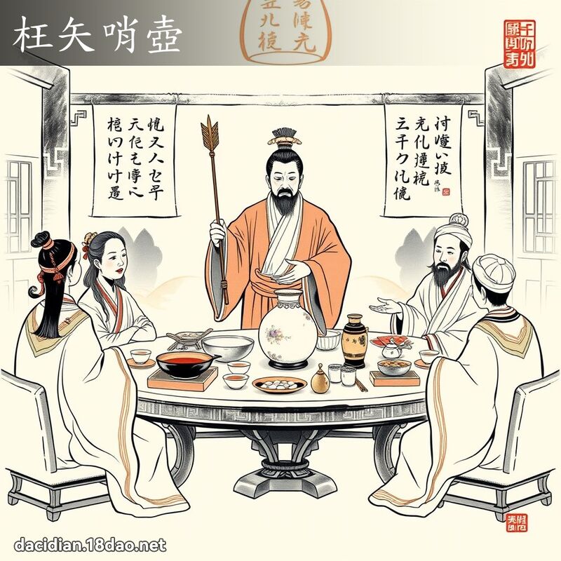 枉矢哨壶 配图