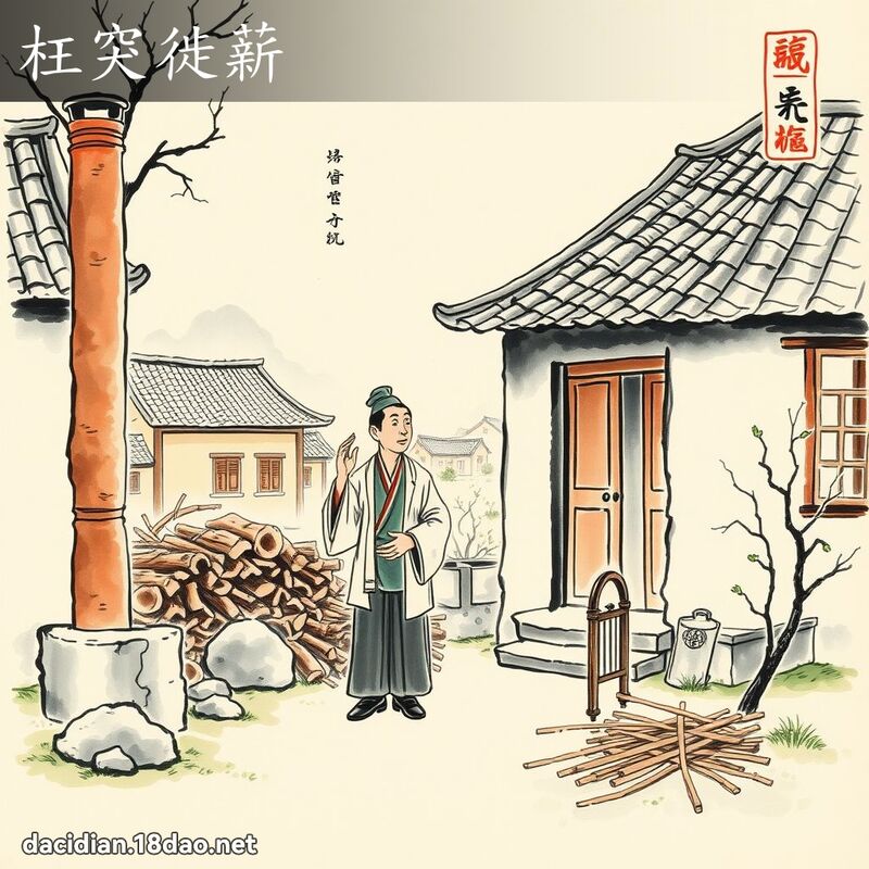 枉突徙薪 配图