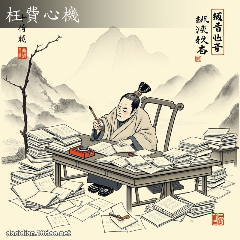 枉费心机 配图