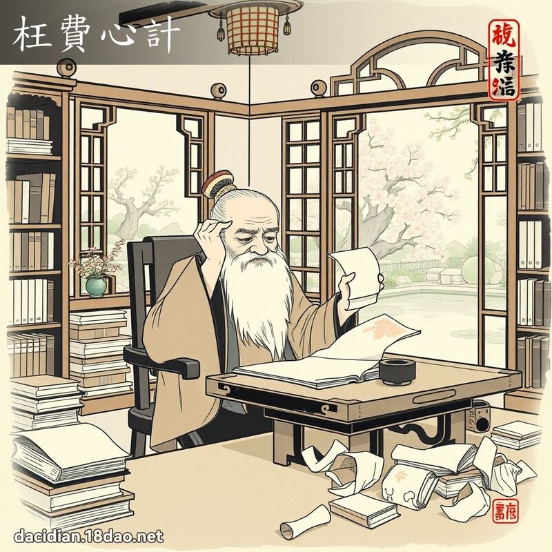 枉费心计 配图