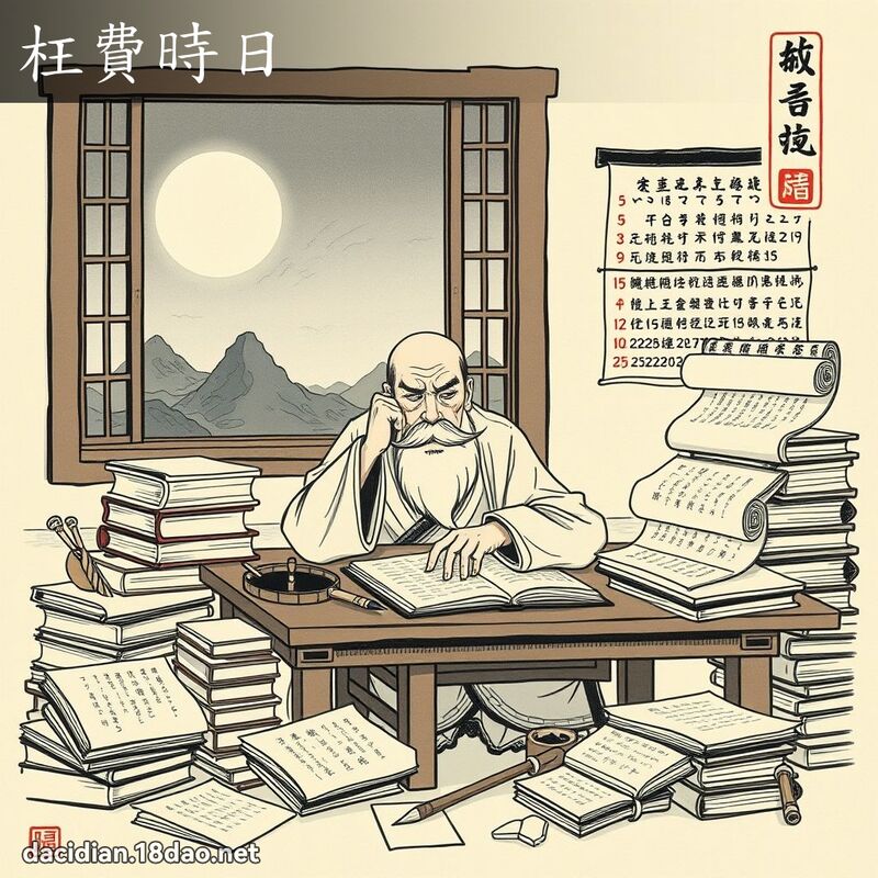 枉费时日 配图